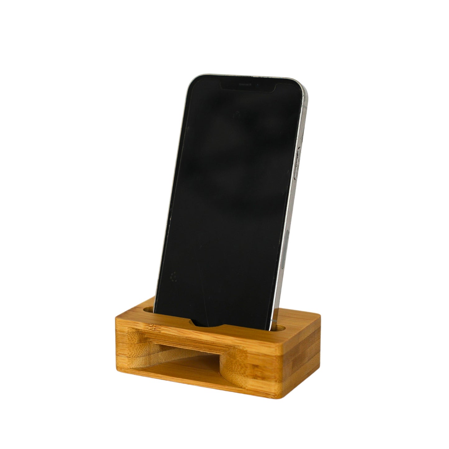 Bamboo Amplifier/Phone Holder-0