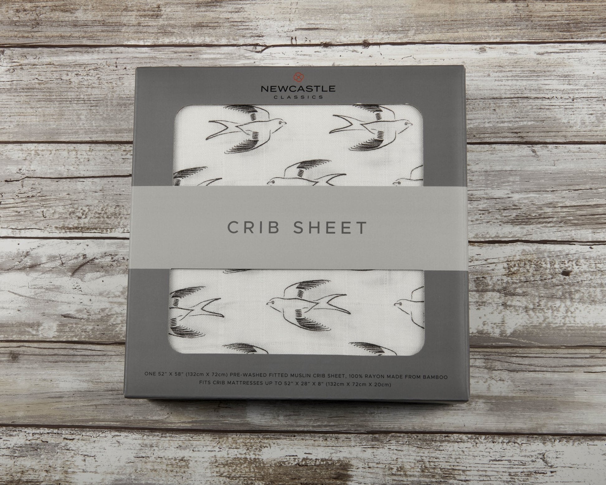 Sparrows Cotton Muslin Crib Sheet-3