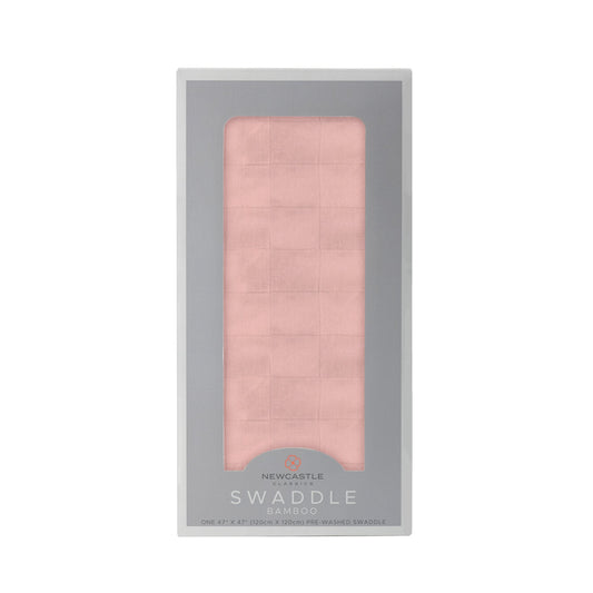 Pink Rose Bamboo Swaddle-0